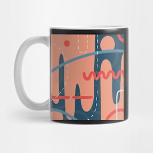 Abstract Lines #39 Mug